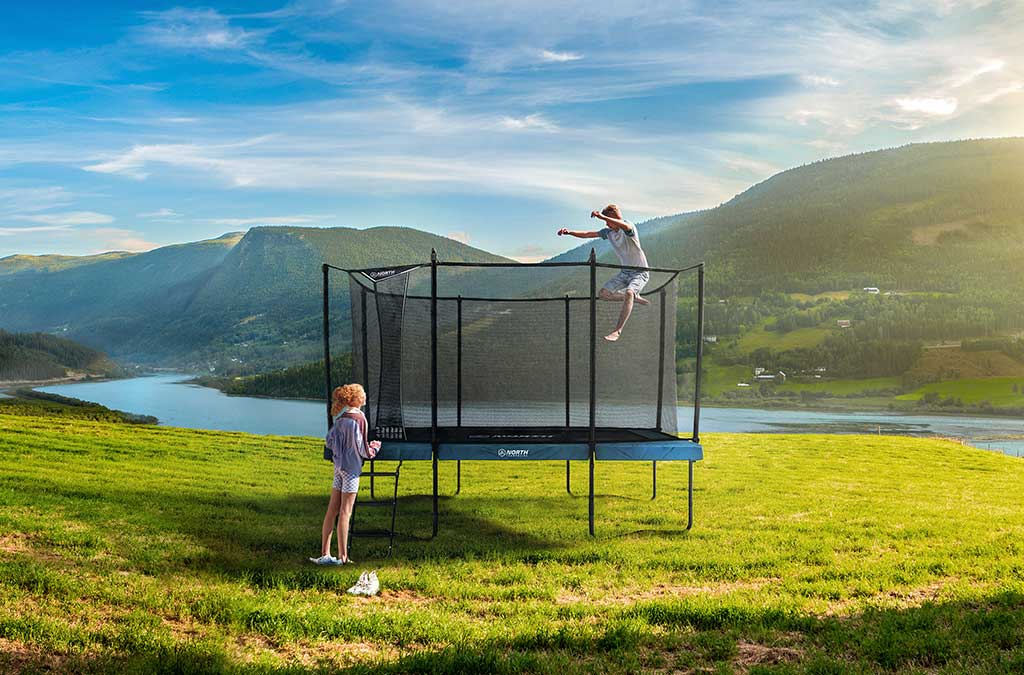 Trampoline with Powerful Bounce